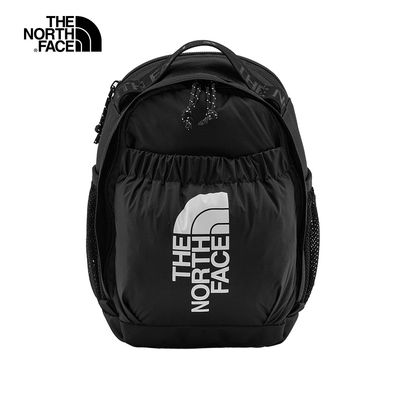 【The North Face 官方旗艦】北面男女款黑色便捷收納小巧休閒後背包｜52VRJK3