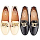 TOD’S Kate豆豆鞋 [專櫃$26300] 金屬鍊牛皮樂福鞋-2色可選 product thumbnail 4