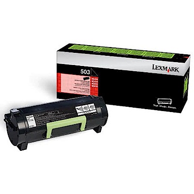 Lexmark 503 (50F3000) 原廠黑色碳粉匣