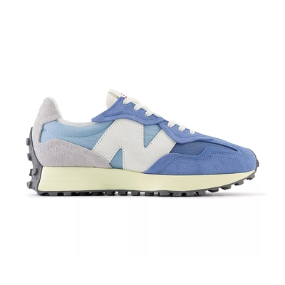 New Balance 327系列 男女鞋 水洗藍色 仿舊 運動 休閒鞋 U327WRA