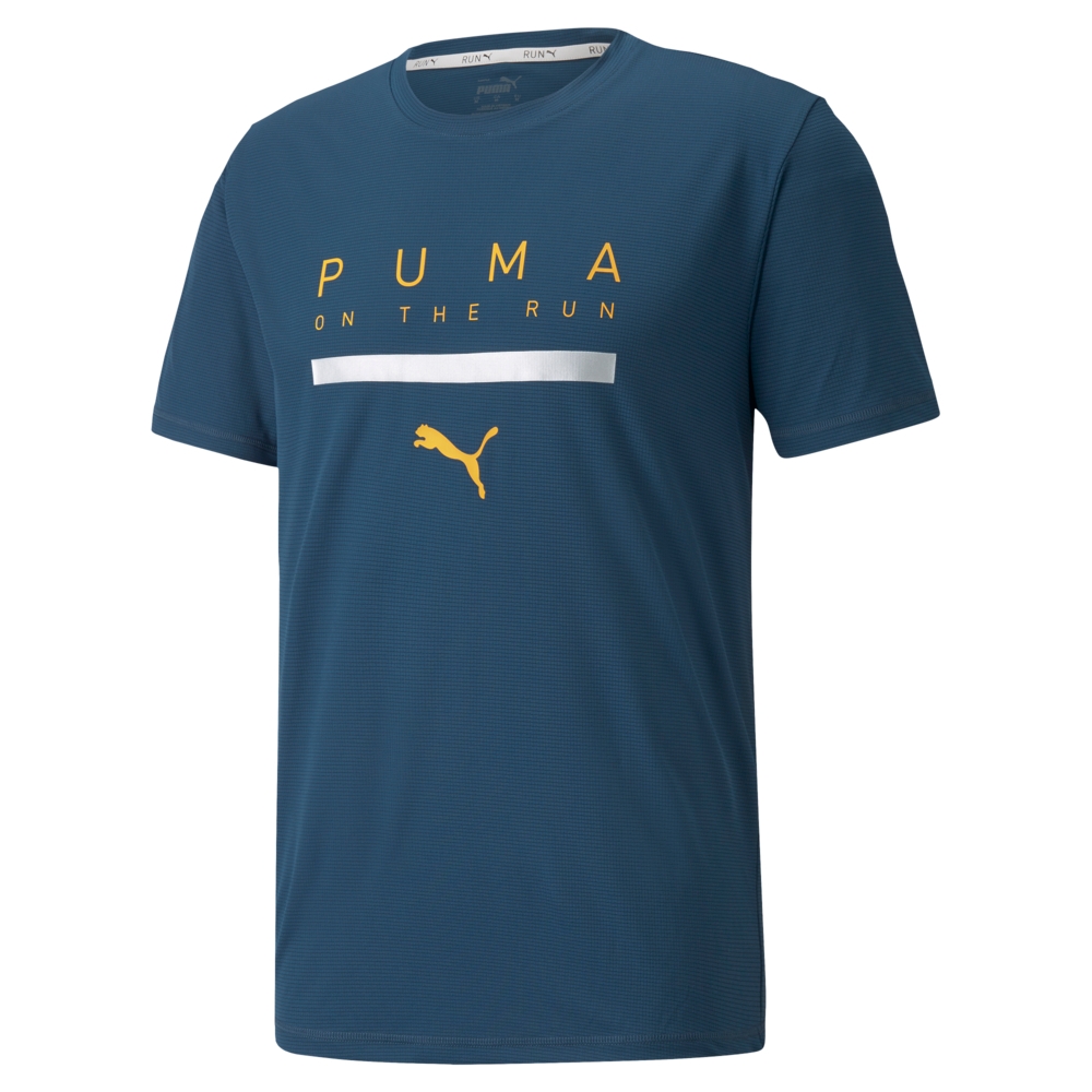 【PUMA官方旗艦】慢跑系列Logo短袖T恤 男性 52085565
