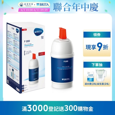 德國BRITA mypure P1000 硬水軟化型濾芯