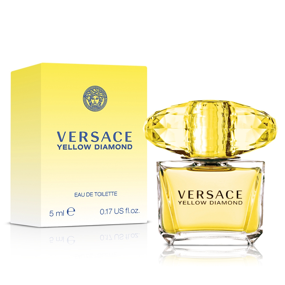 VERSACE 凡賽斯 香愛黃鑽女性淡香水小香5ml