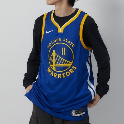 Nike Dri-FIT NBA 男 藍色 運動 快乾 排濕 勇士隊 籃球背心 DN2005-402