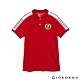 GIORDANO 男裝UNION JACK POLO衫 - 65 高貴紅 product thumbnail 1