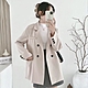 La Belleza韓版英倫風翻領附綁帶假口袋雙排釦氣質高級感袖三釦西裝外套 product thumbnail 11