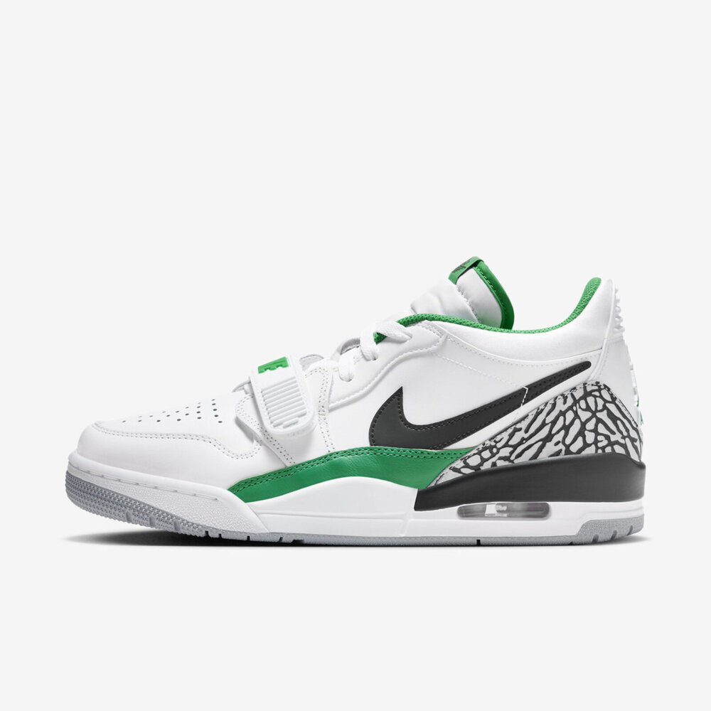 Nike Air Jordan Legacy 312 Low [FN3406-101] 男休閒鞋喬丹爆裂紋白綠