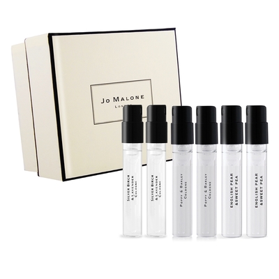 Jo Malone 愛你如初情人節禮-經典針管香水六入組-D 贈品牌禮盒