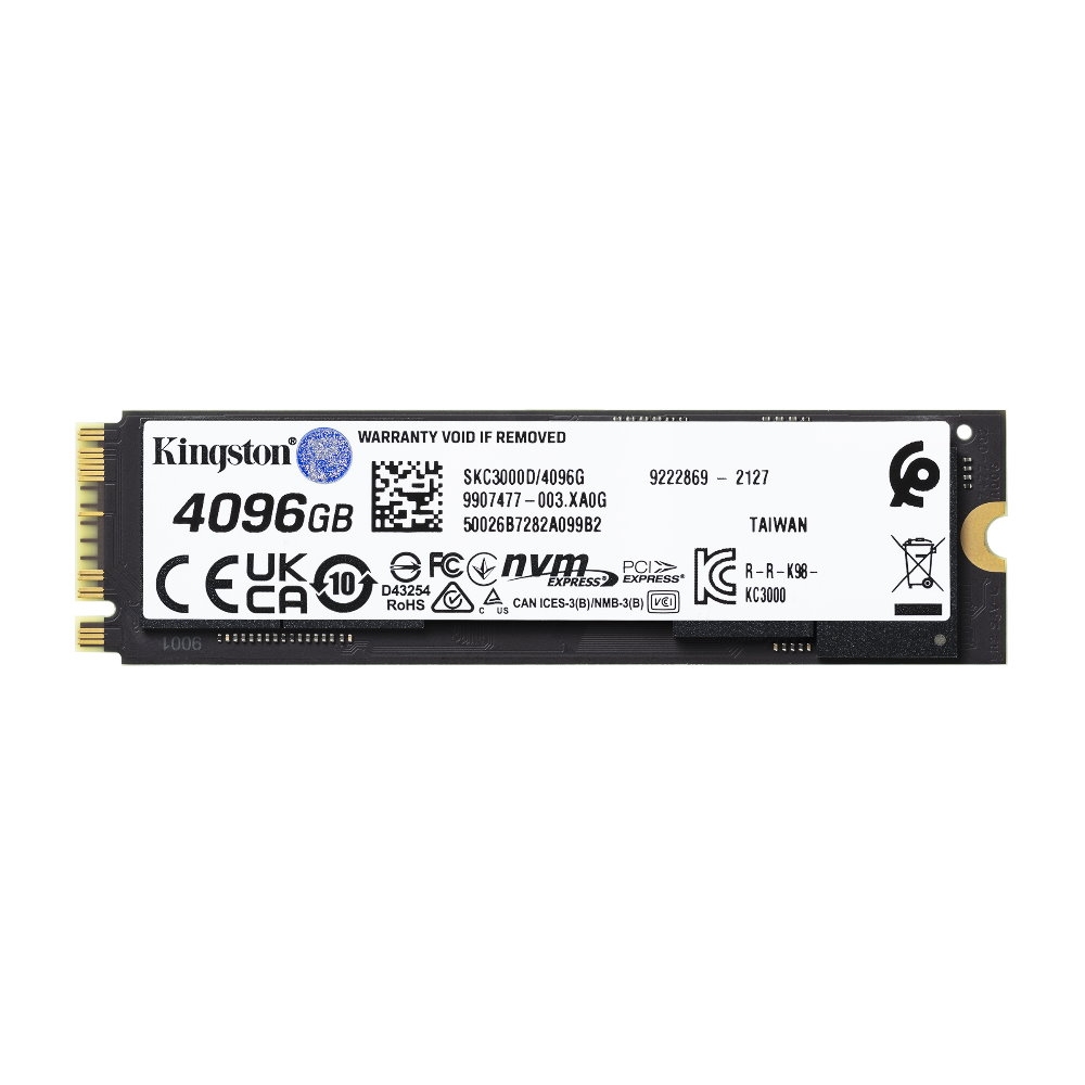 金士頓 Kingston KC3000 4096G 4TB NVMe PCIe SKC3000D/4096G SSD 固態硬碟 | Kingston  金士頓 | Yahoo奇摩購物中心