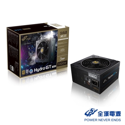 FSP 全漢 Hydro GT PRO 1000W 80PLUS 金牌 電源供應器(HGT-1000 Gen5)