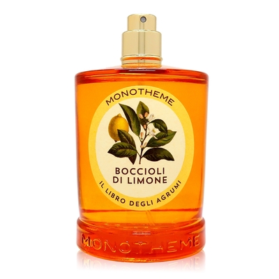 MONOTHEME 吟遊詩人 BOCCIOLI DI LIMONE 檸檬花蕾淡香水 EDT 100ml TESTER(無蓋) (平行輸入)