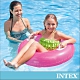 INTEX 亮彩雙握把充氣泳圈-直徑76cm(隨機出貨)-適8歲以上(59258) product thumbnail 1