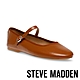 STEVE MADDEN-VINETTA 皮革圓頭瑪莉珍鞋-咖啡色 product thumbnail 1