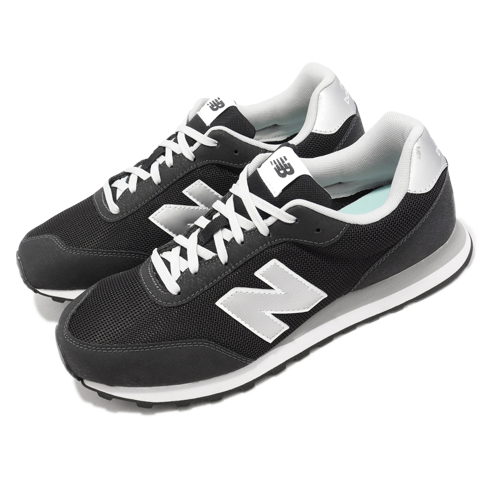 New Balance 休閒鞋 050 Classic 男鞋 黑 銀 復古 基本款 運動鞋 NB 紐巴倫 GM050BK-D