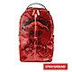 SPRAYGROUND- RIP ME OPEN 撕裂透明鯊魚後背包-紅色 product thumbnail 1