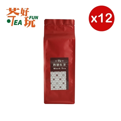 【茶好玩】熱戀紅茶 三斤尊爵組(12包150g-3斤;紅茶)