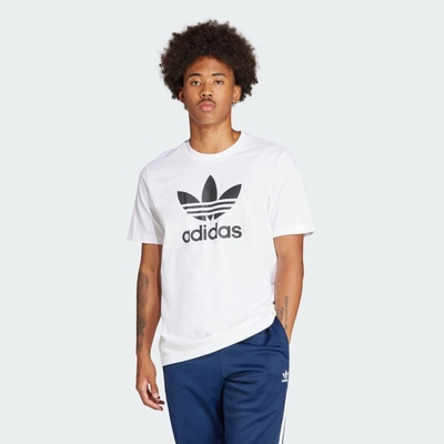 ADIDAS TREFOIL T-SHIRT 三葉草 男短袖上衣-白-IV5353