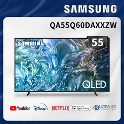 SAMSUNG三星 55吋 4K QLED量子連網智慧顯示器 QA55Q60DAXXZW