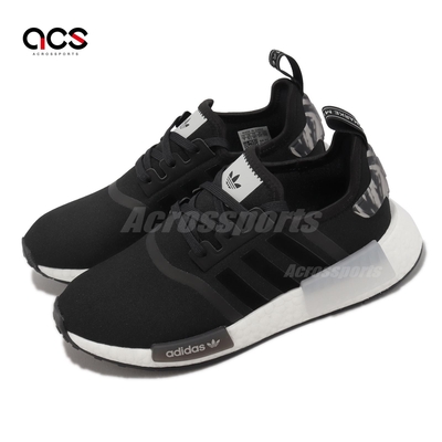 adidas 休閒鞋 NMD R1 W 女鞋 黑 白 緩震 運動鞋 愛迪達 IE9611