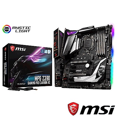 MSI微星 MPG Z390 GAMING PRO CARBON AC 主機板