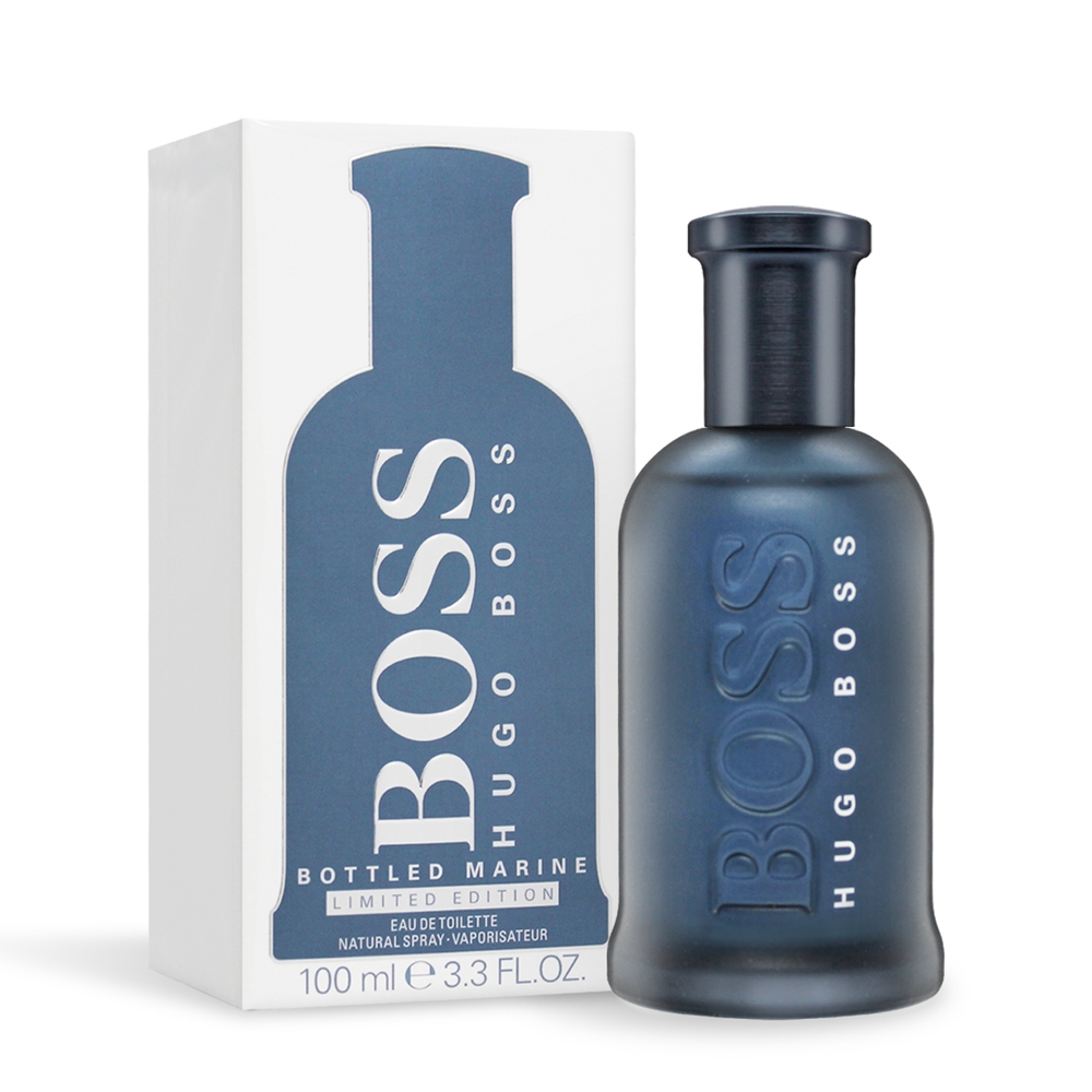 *HUGO BOSS 自信海洋男性淡香水 Bottled Marine 100ml EDT-公司貨