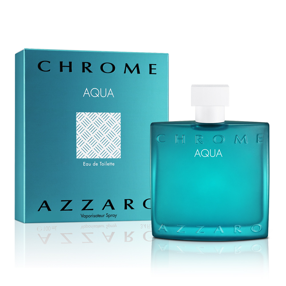 AZZARO chrome aqua 碧海鉻元素男性淡香水50ml