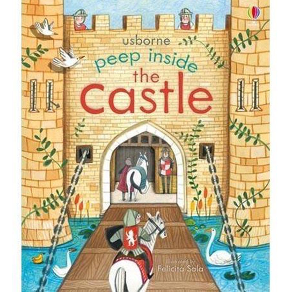 Peep Inside The Castle 瞧瞧看翻頁操作書：中古城堡