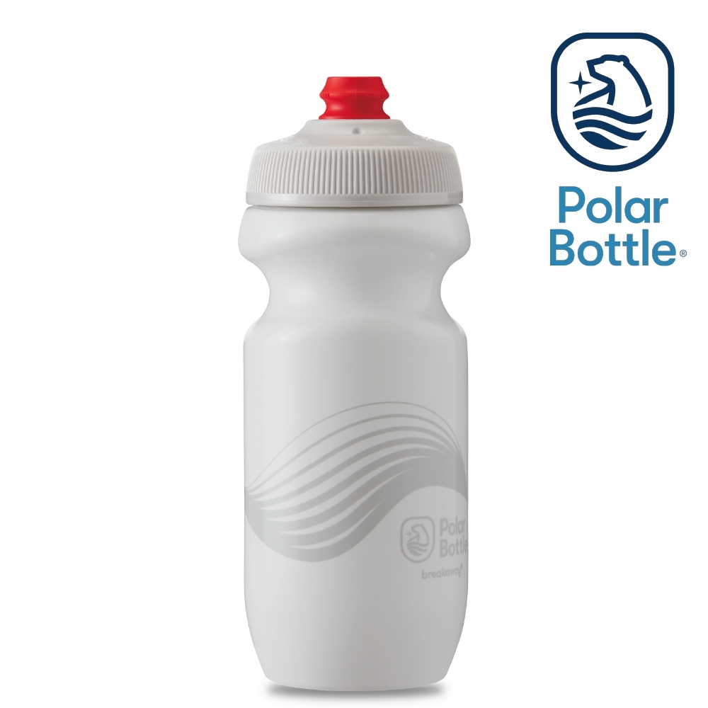 Polar Bottle 20oz 單層噴射水壺 WAVE 白