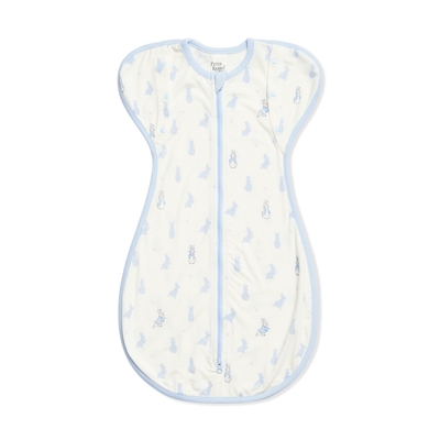 奇哥 藍調比得安心舒眠包巾-美麗諾羊毛布 (3-6個月)