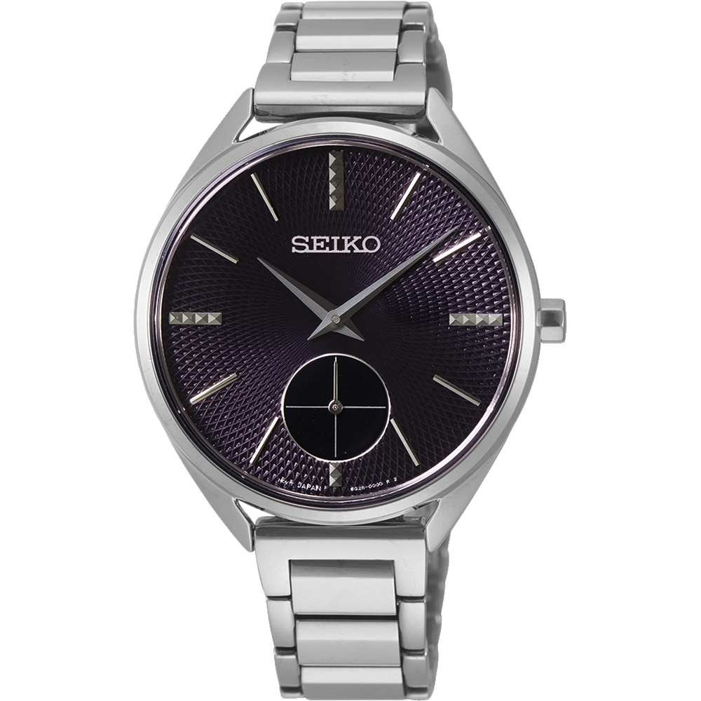 SEIKO 精工 CS 優雅時尚小秒針女錶 母親節送禮 (SRKZ51P1)_SK045