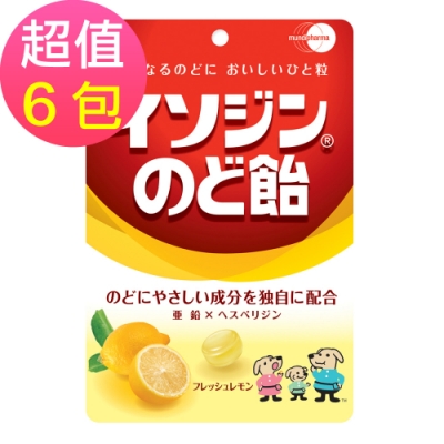 必達舒 喉糖-鮮萃檸檬喉糖x6包(91g/包)