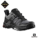 官方直營 Salomon 男 X ULTRA 4 寬楦 Goretex 低筒登山鞋 磁灰/黑/石碑灰 product thumbnail 2