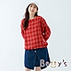 betty’s貝蒂思　後拉鍊腰帶牛仔短裙(深藍色) product thumbnail 1