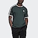 Adidas Trace Tee HM4913 男 短袖 上衣 T恤 運動 休閒 極簡 舒適 愛迪達 綠 product thumbnail 1