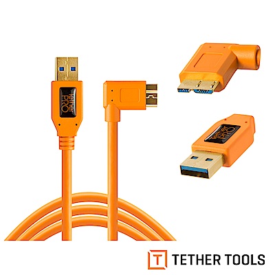 Tether Tools CU61RT15-ORG USB3.0傳輸線A轉MICRO B