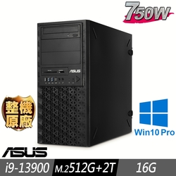 ASUS 華碩 WS760T 工作站 i9-13900/16G/M.2-512GB+2TB/W10P