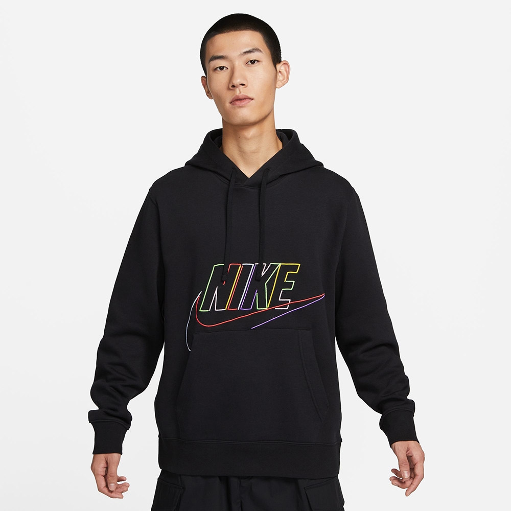 NIKE 上衣 男款 帽T 長袖上衣 運動 AS M NK CLUB+ BB PO HOODIE MCF 黑 DX0542010