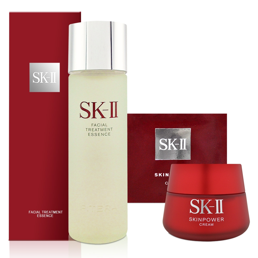 SK-II 青春露 230ml+肌活能量活膚霜 100g (百貨專櫃貨) product image 1