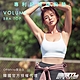 STL yoga Volume Bra Top 韓國瑜伽 穩定支撐 細肩帶 機能運動內衣（含專利記憶棉胸墊）OffWhite雲朵白 product thumbnail 1