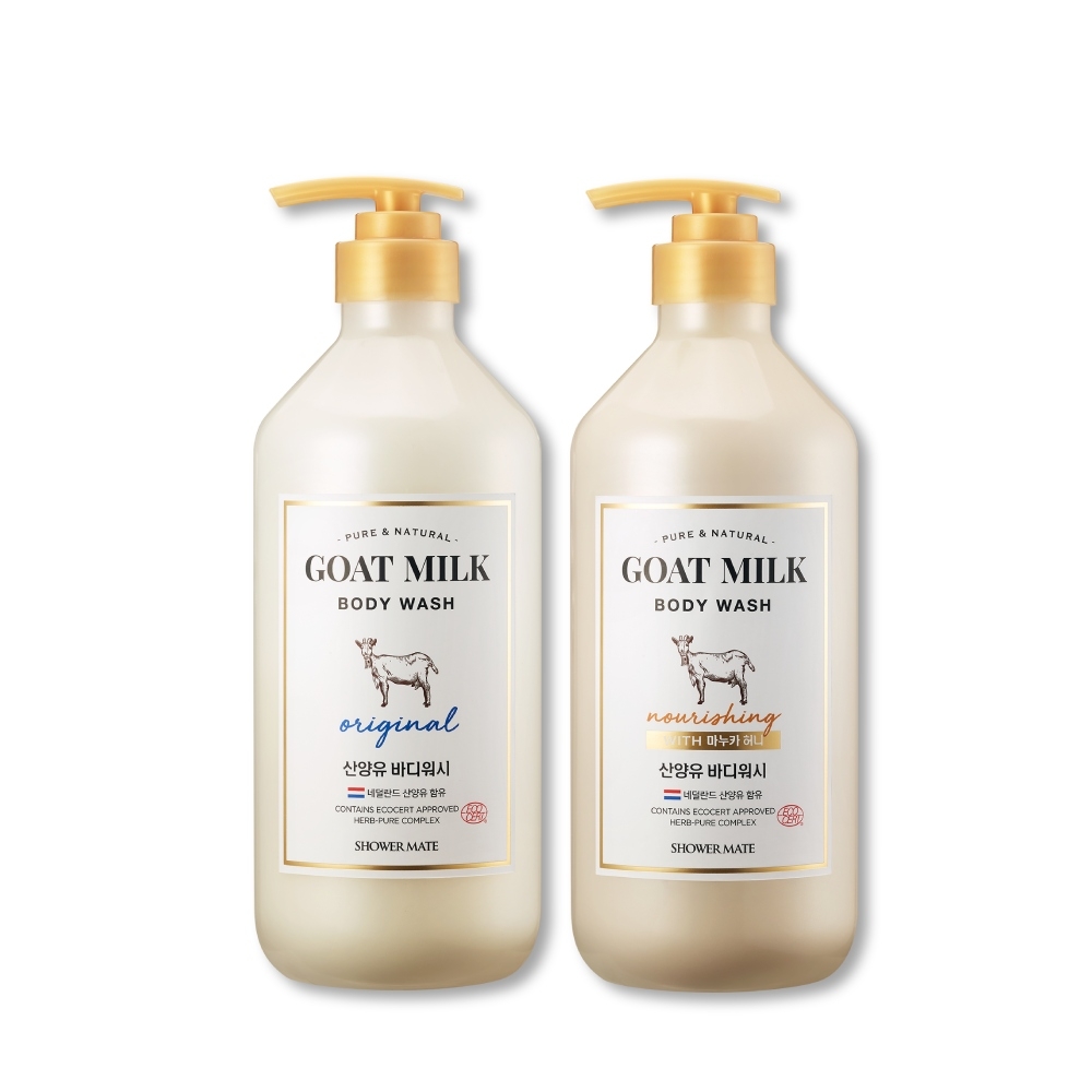 SHOWERMATE Premium Goat Milk Original Body Wash 800ml