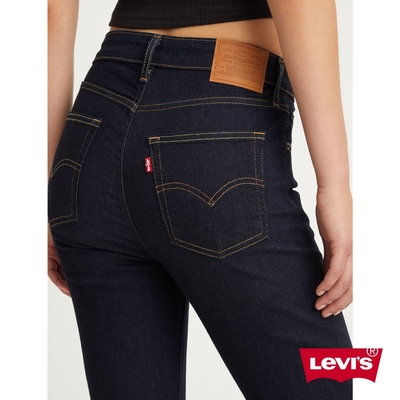 Levis 女款 721高腰緊身窄管牛仔長褲 / 原色 / 天絲棉 / 彈性布料