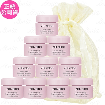 SHISEIDO 資生堂 激透光水乳霜(5ml)*10旅行袋組(公司貨)