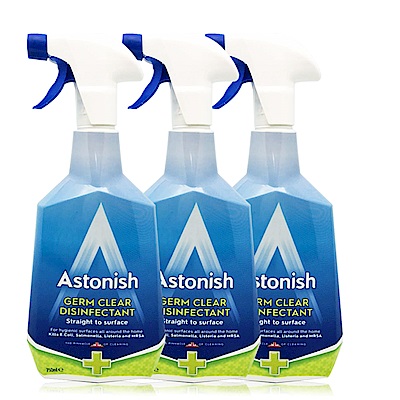 Astonish英國潔4合1強效殺菌消毒清潔劑3瓶(750mlx3)