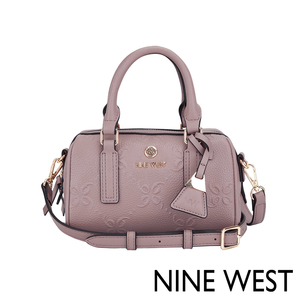 福利品 NINE WEST BROOKLYN 迷你保齡球包-玫瑰粉