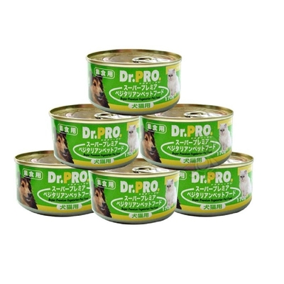 Dr.PRO《犬貓素食罐頭》170g (24罐組)
