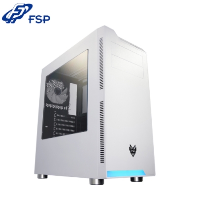 FSP 全漢 CMT240(w) 炫鬥士 白 ATX 壓克力透側 電腦機殼