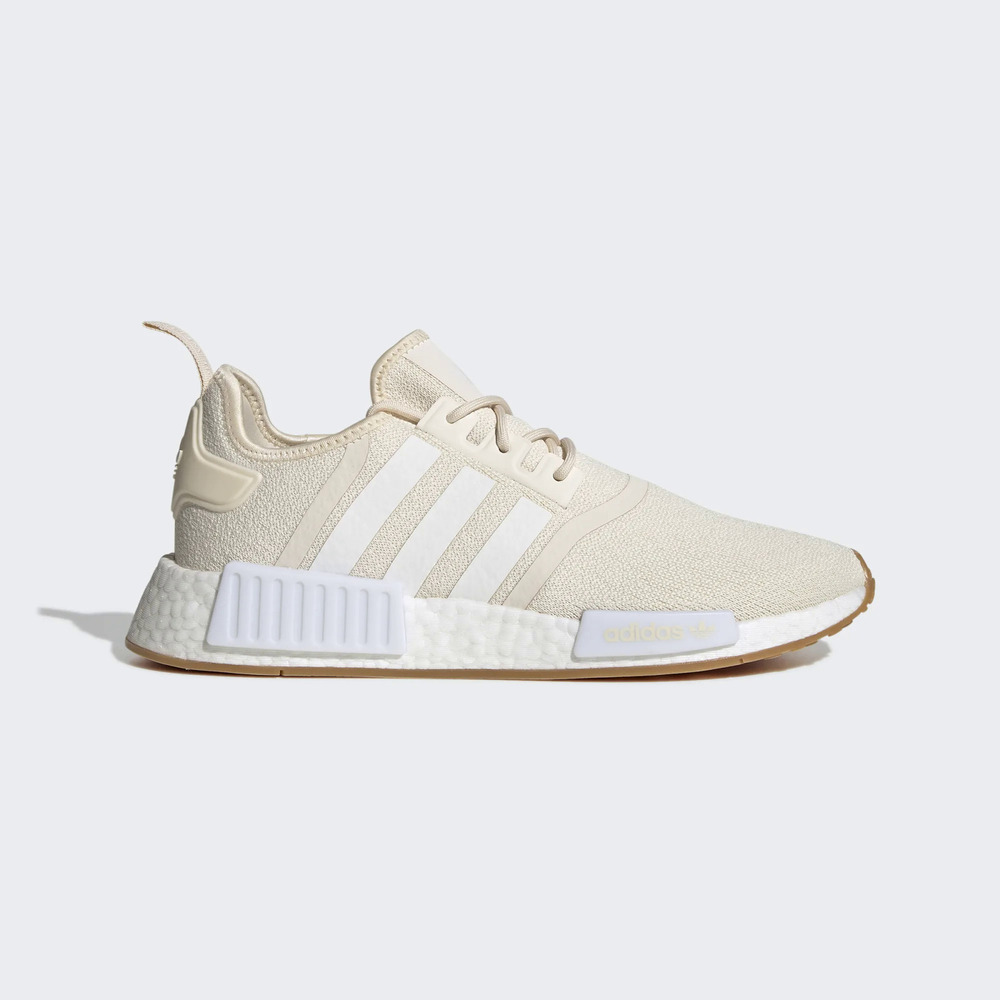 Adidas NMD_R1 [GY6058] 男女 休閒鞋 運動 經典 Originals 襪套式 彈力 避震 奶茶色