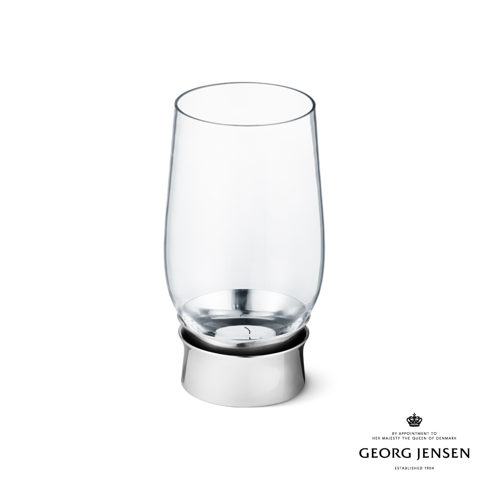 Georg Jensen 喬治傑生 LUMIS 蠟燭杯燭台，小