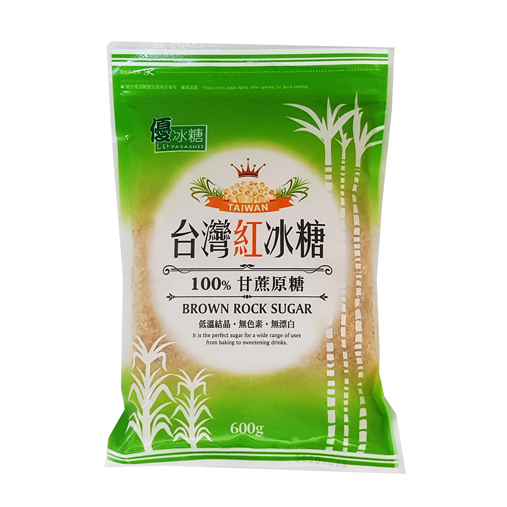 優 台灣紅冰糖(600g)