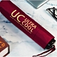 【雙龍牌】UC日系降溫無敵小折傘 超輕量黑膠雨傘B1943-良品紅 product thumbnail 1